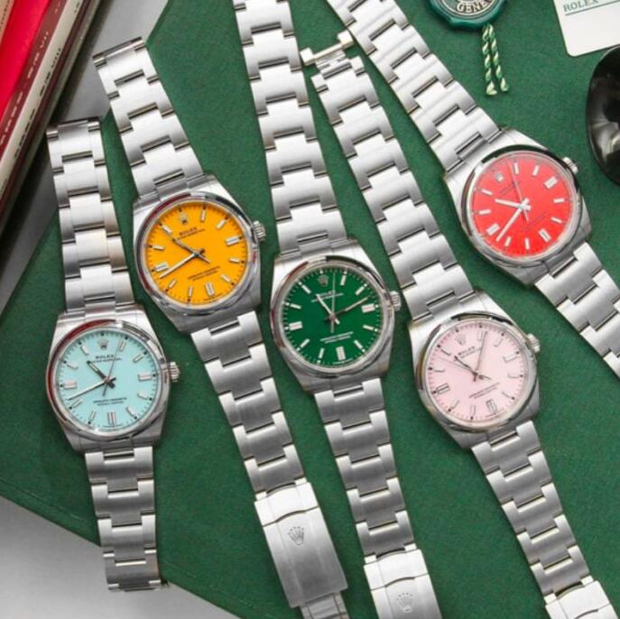 The Oystersteel replica Rolex watches are waterproof.